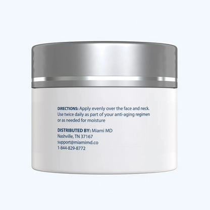 MiamiMD Age-Defying Lifting & Firming Face Cream for Women - Lift & Firm for Anti Aging, Wrinkle Reducer & Hydrating Moisturizer for Smooth, Radiant Skin, Tightening Cream for Face & Neck – 1.7oz